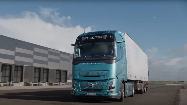 You won’t believe how far Volvo’s new electric semitruck goes on a single charge